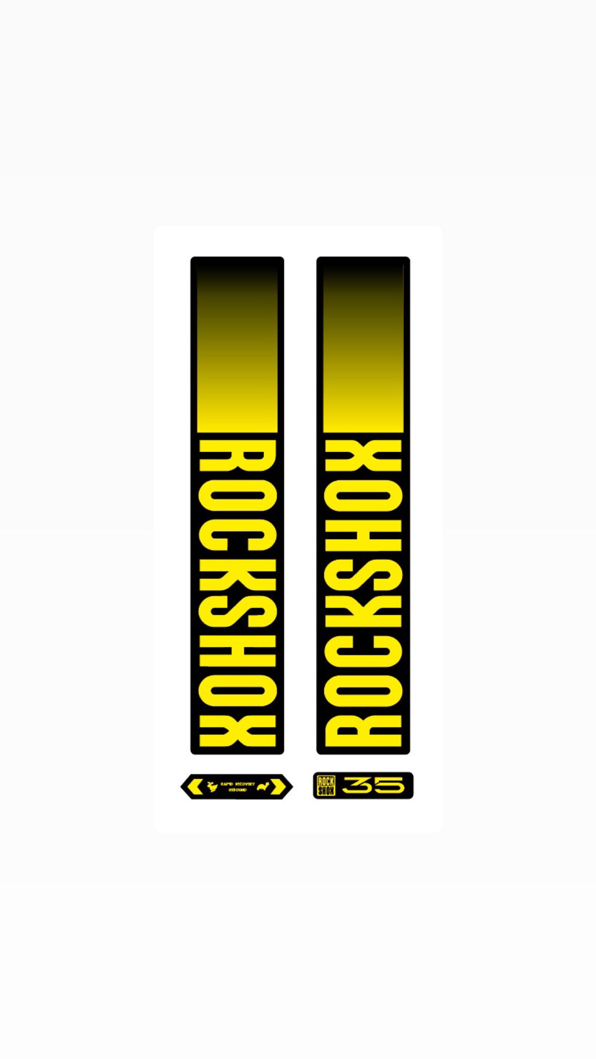Sticker Horquilla Rockshox 35