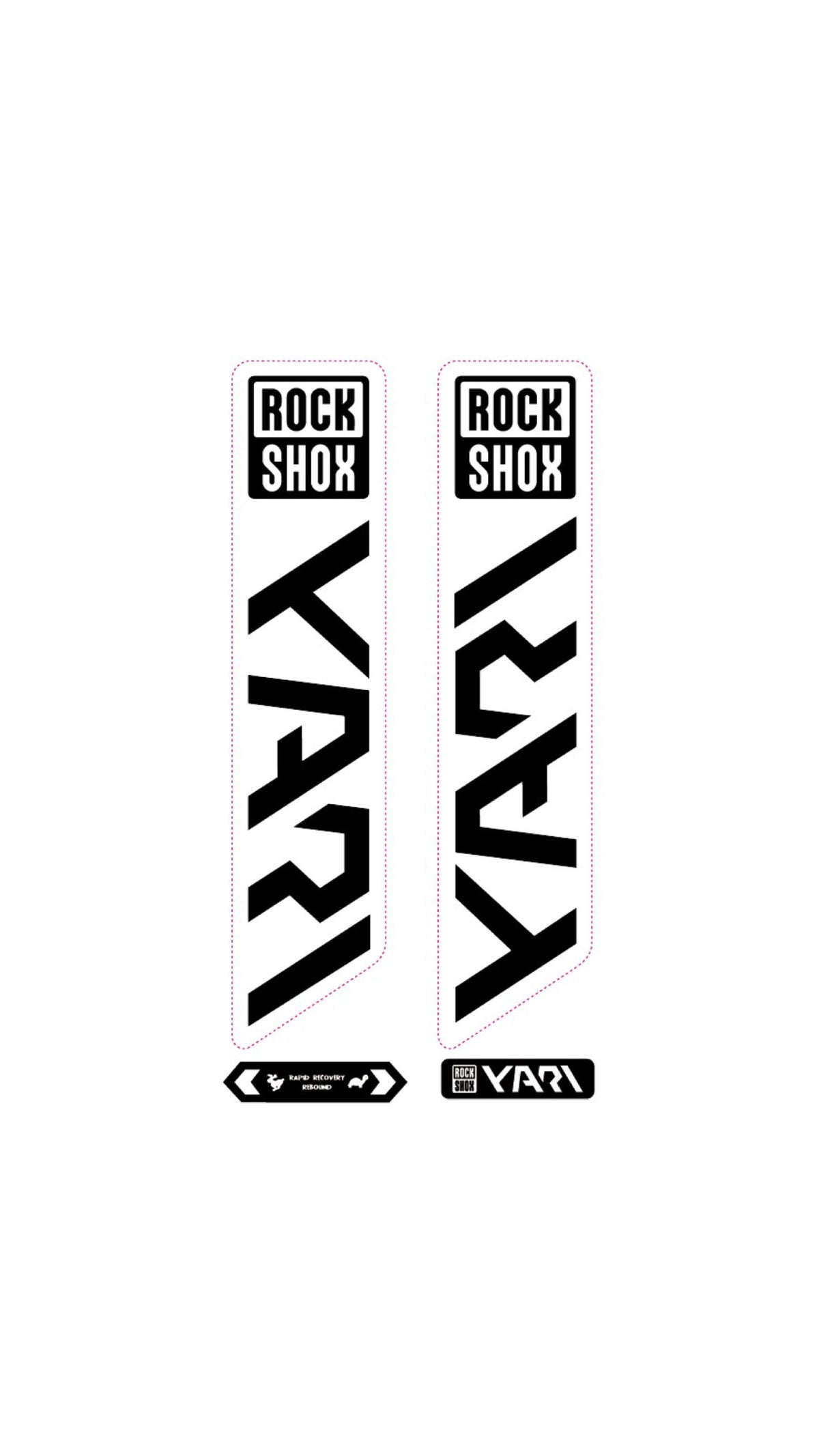 Sticker Horquilla Rockshox Yari