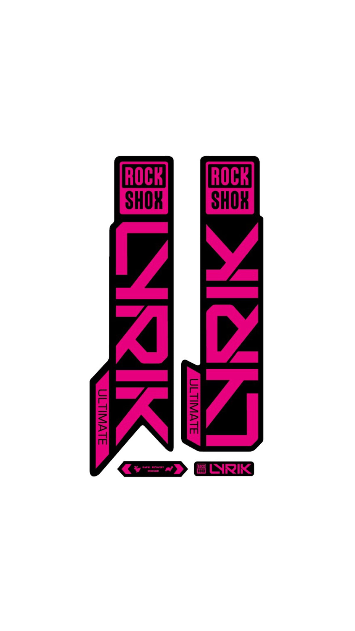 Sticker Rockshox Lyrik Ultimate