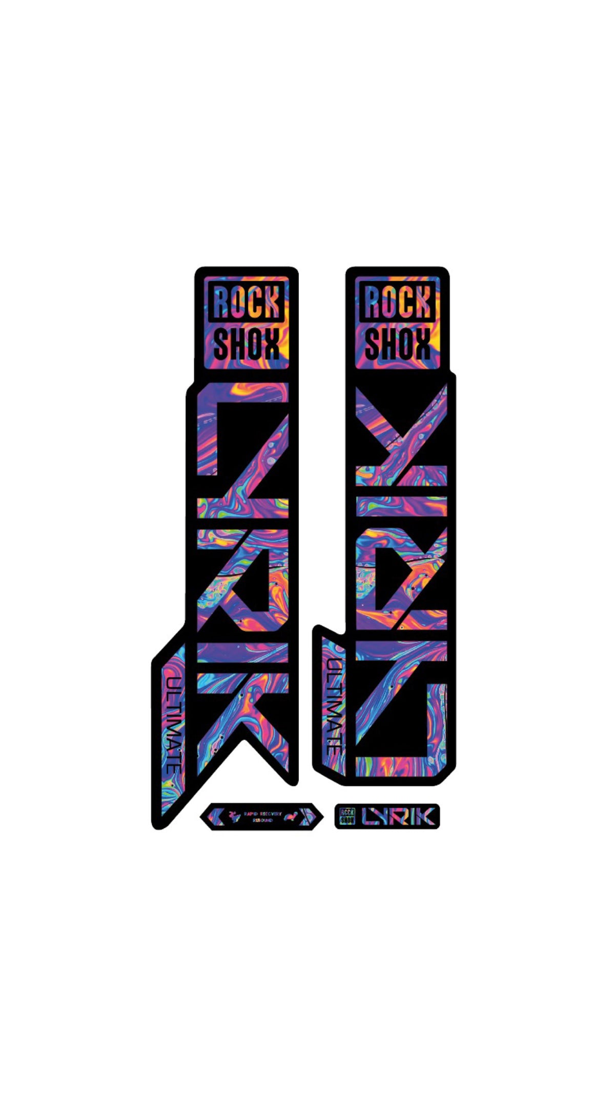 Sticker Rockshox Lyrik Ultimate