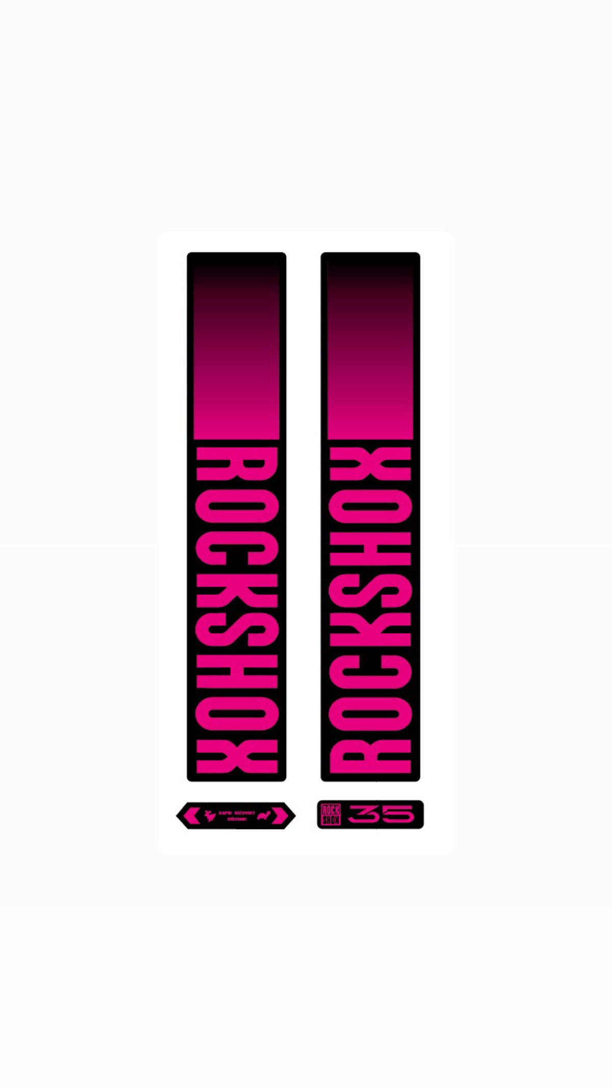 Sticker Horquilla Rockshox 35
