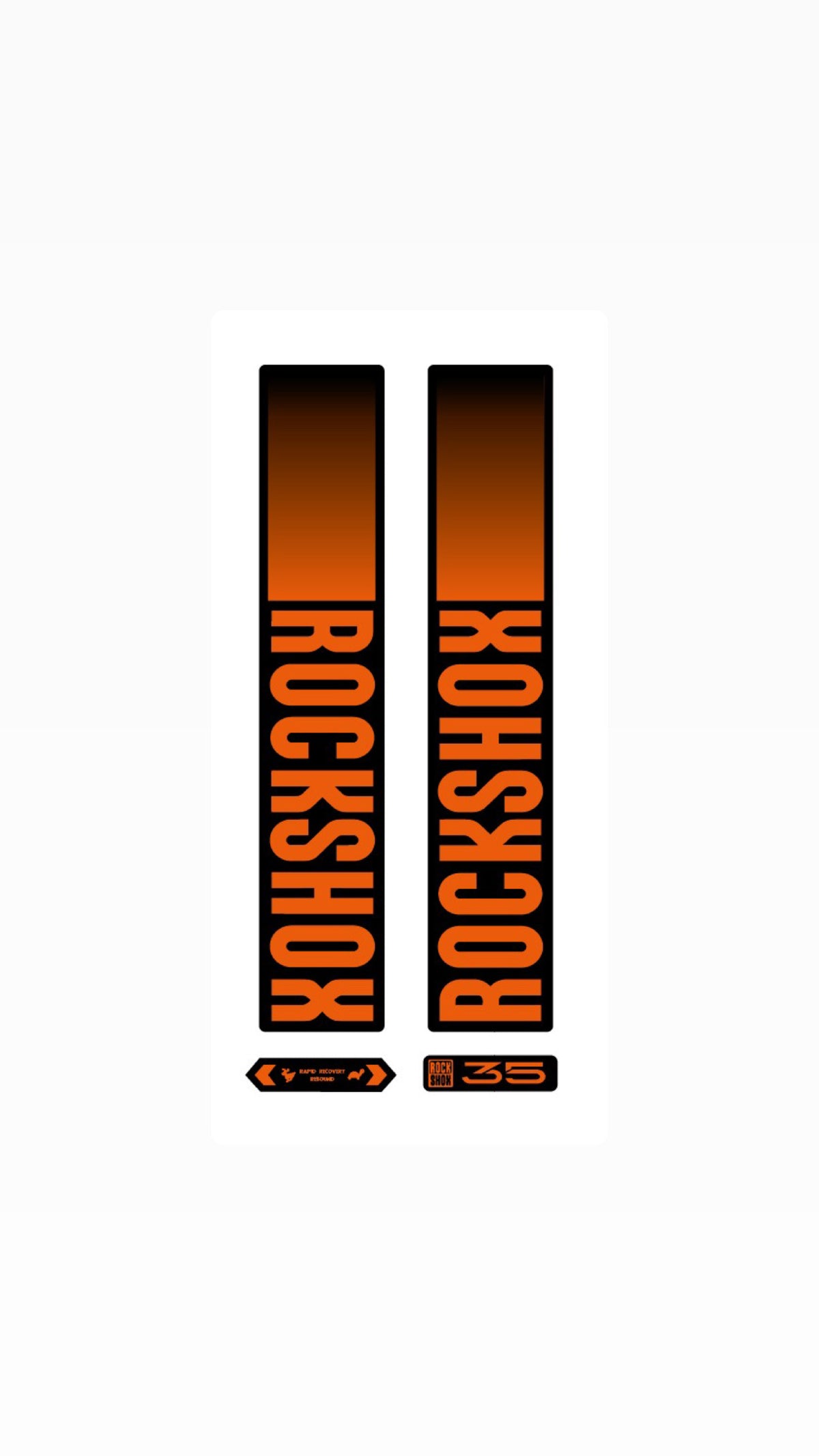 Sticker Horquilla Rockshox 35