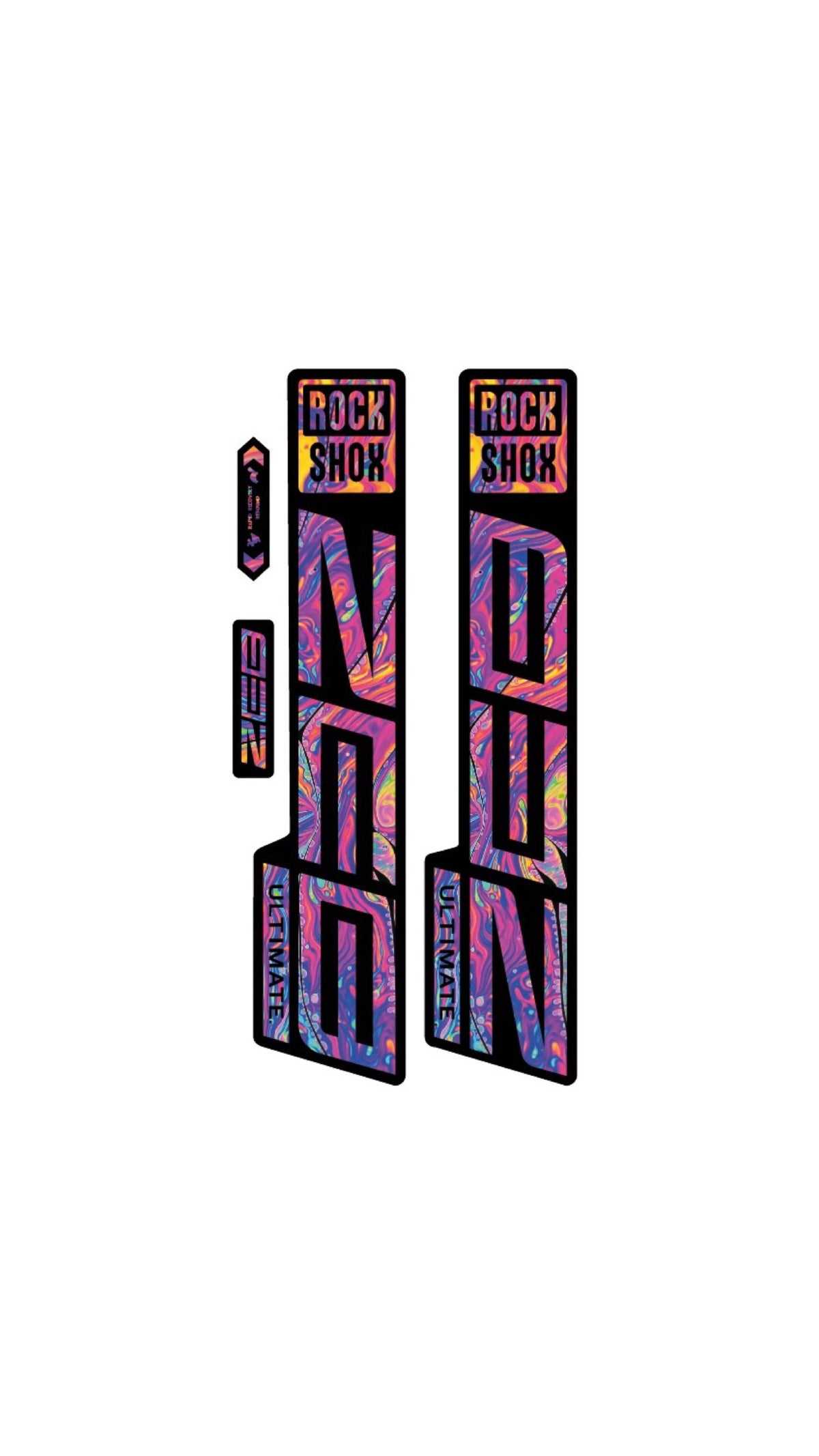 Sticker Horquilla Rockshox Zeb Ultimate