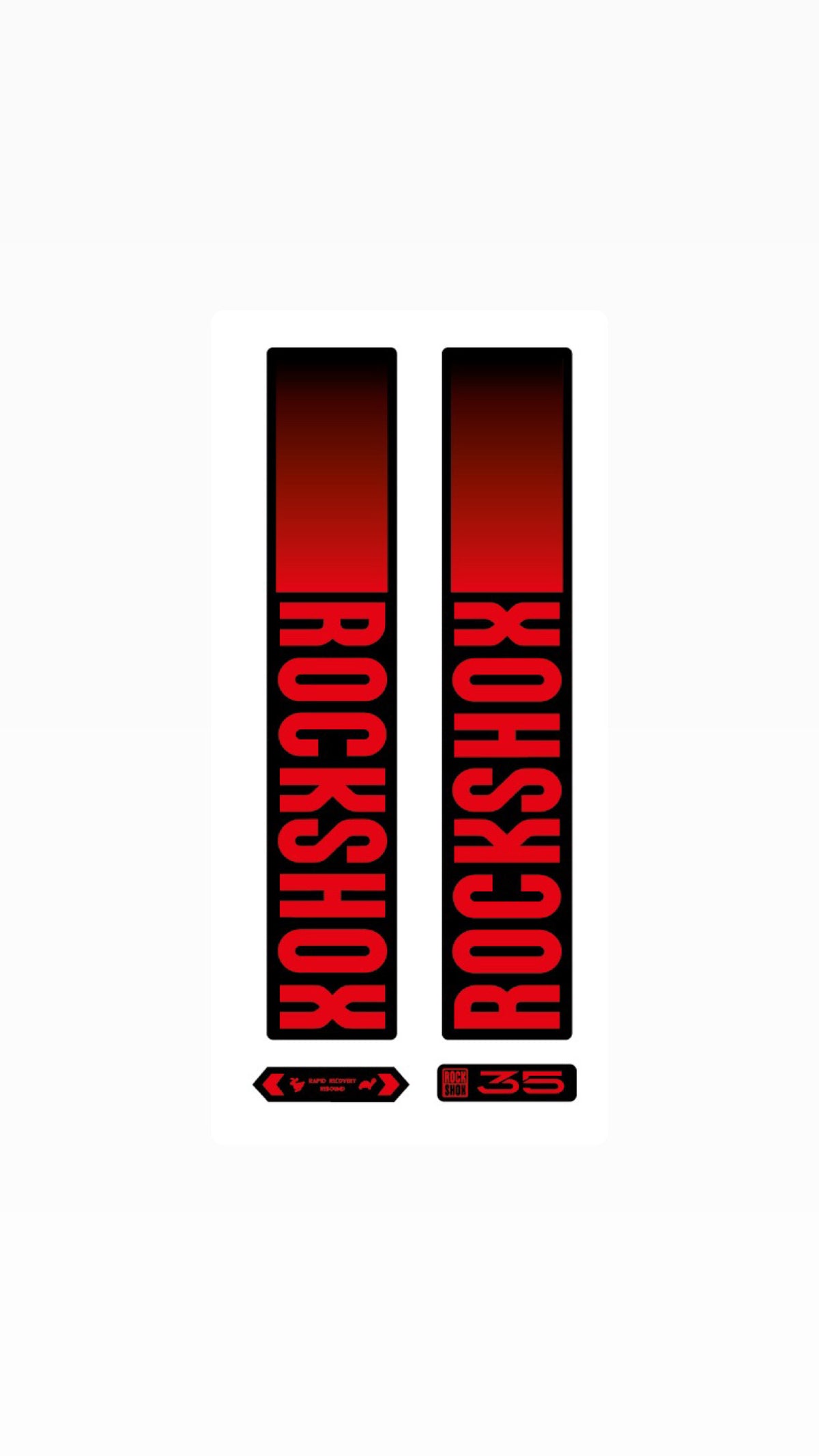Sticker Horquilla Rockshox 35