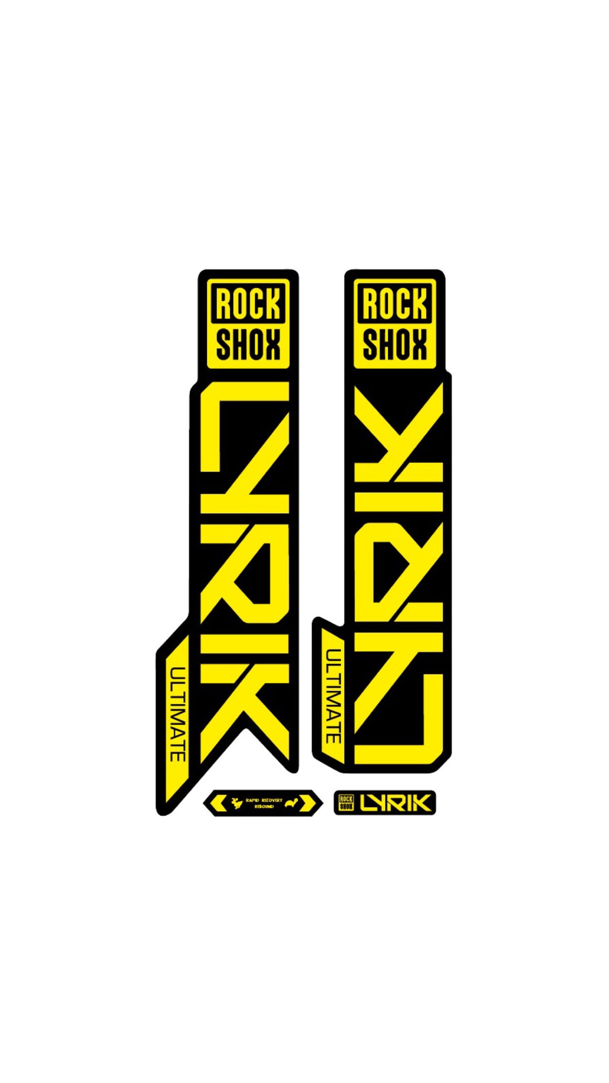 Sticker Rockshox Lyrik Ultimate
