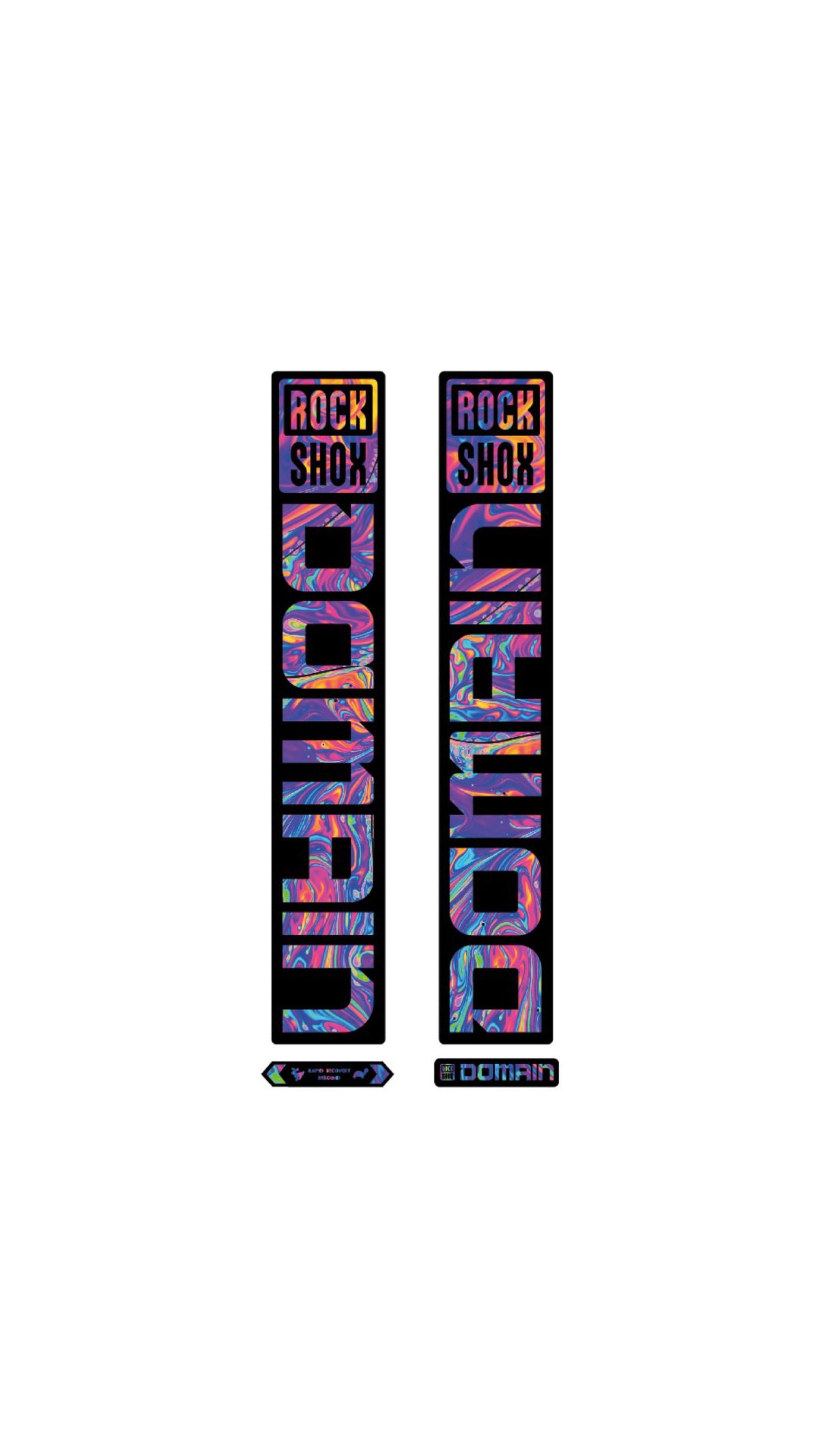 Sticker Horquilla Rockshox Domain
