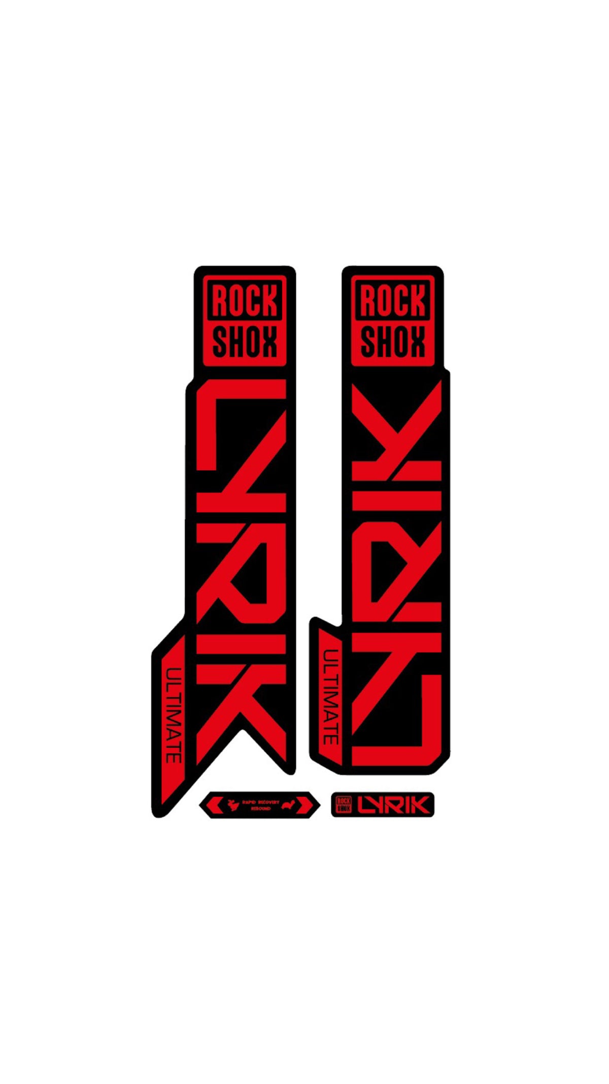 Sticker Rockshox Lyrik Ultimate