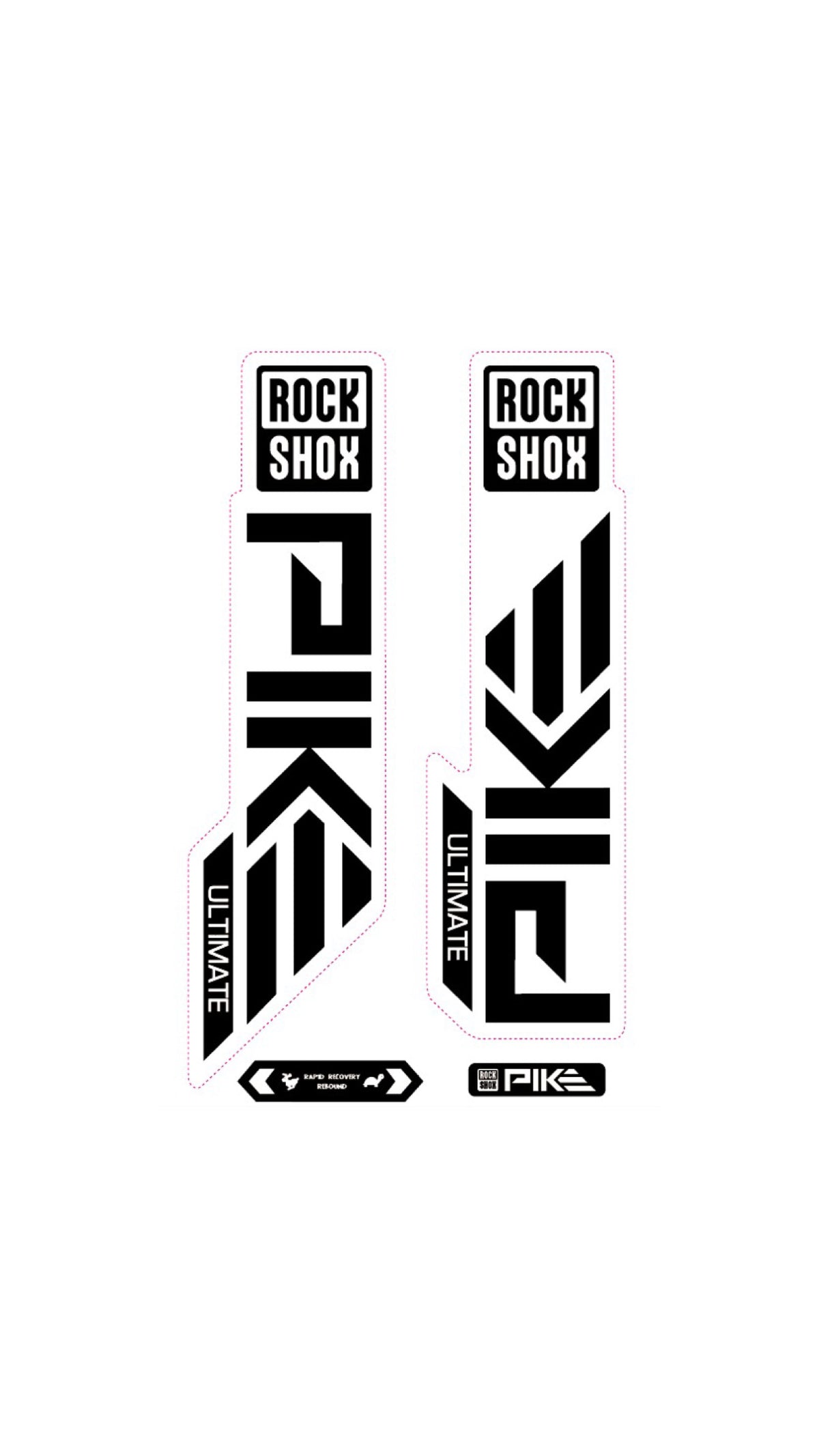 Sticker Horquilla Rockshox Pike