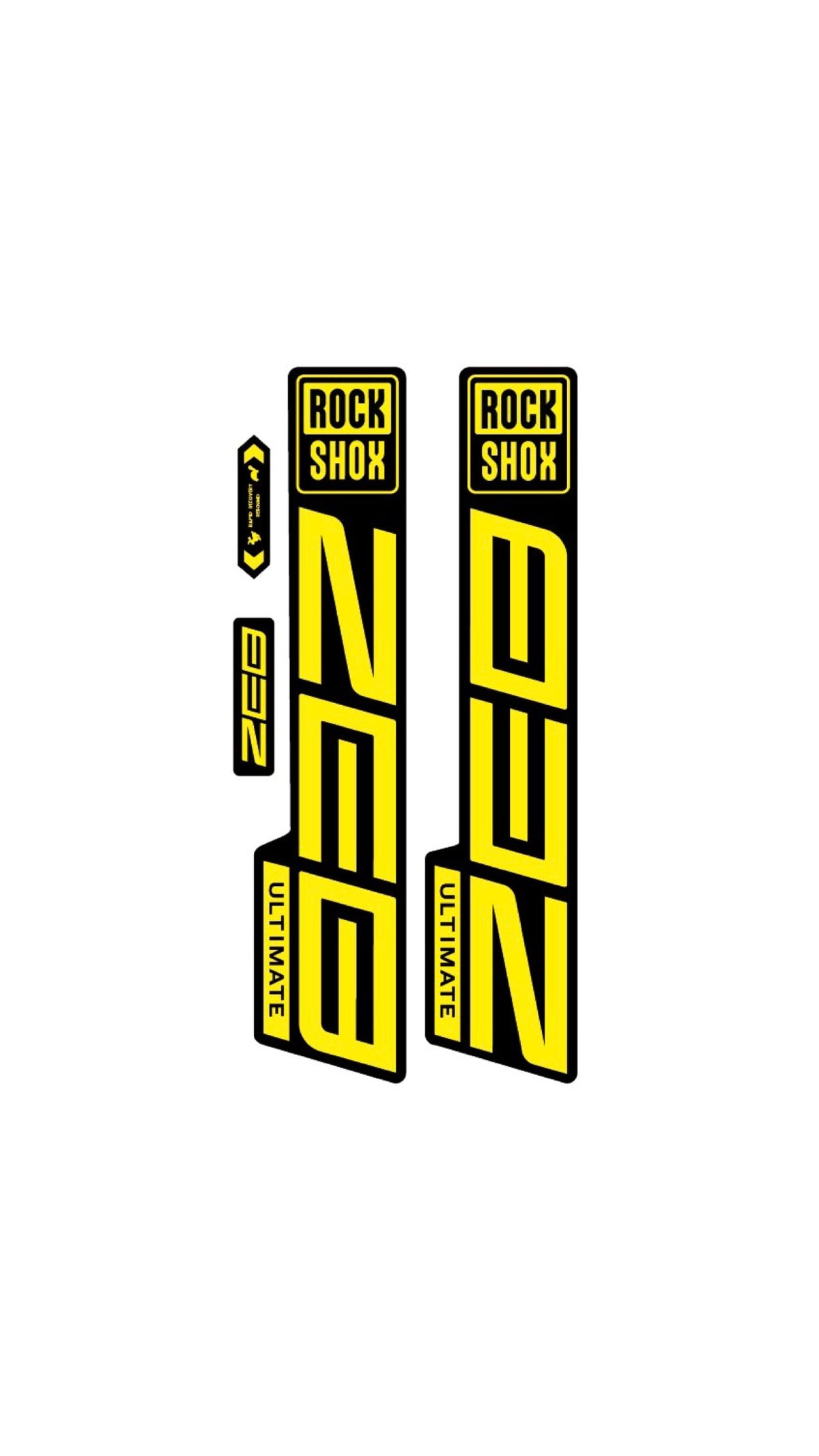 Sticker Horquilla Rockshox Zeb Ultimate