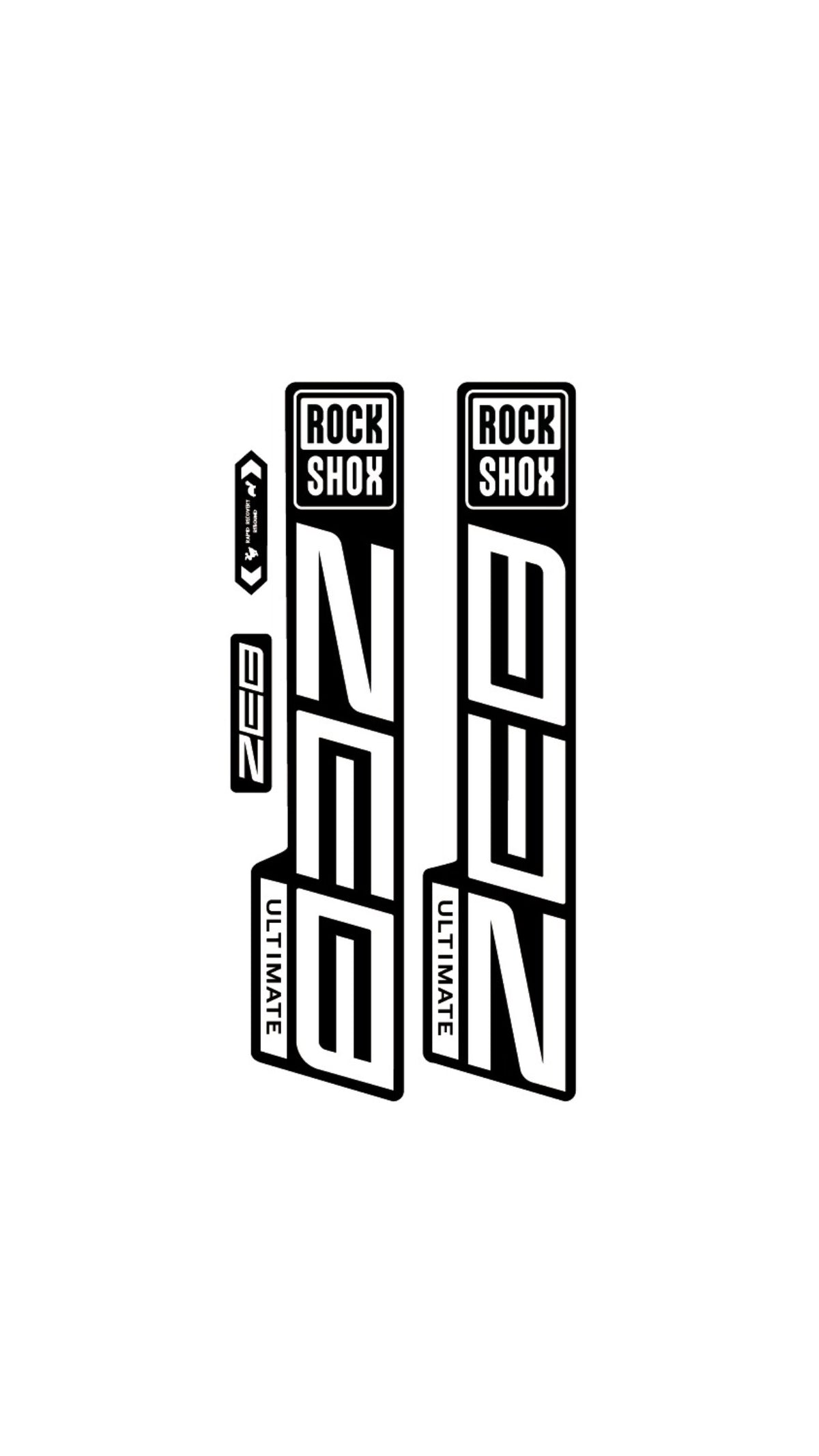 Sticker Horquilla Rockshox Zeb Ultimate